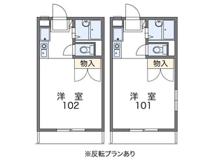 レオパレスエトワールの物件間取画像